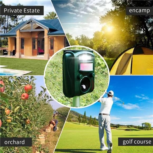 Solar Ultrasonic in Repellent Defender Rat  Waterproof with Motion Detector - Picture 3 of 7